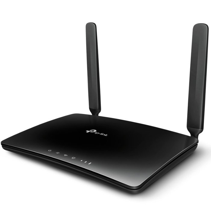 TP-Link Router 4G LTE TL-MR6400, Inalámbrico 300 Mbps, 2 Antenas Externas, WiFi 2.4GHz, Hasta 32 Dispositivos, Ranura Micro SIM, Funciona también como Router Tradicional por Cable